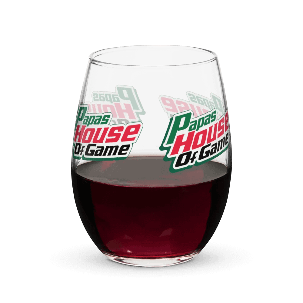 Papas House of Game Stemless Wine Glass product image (4)