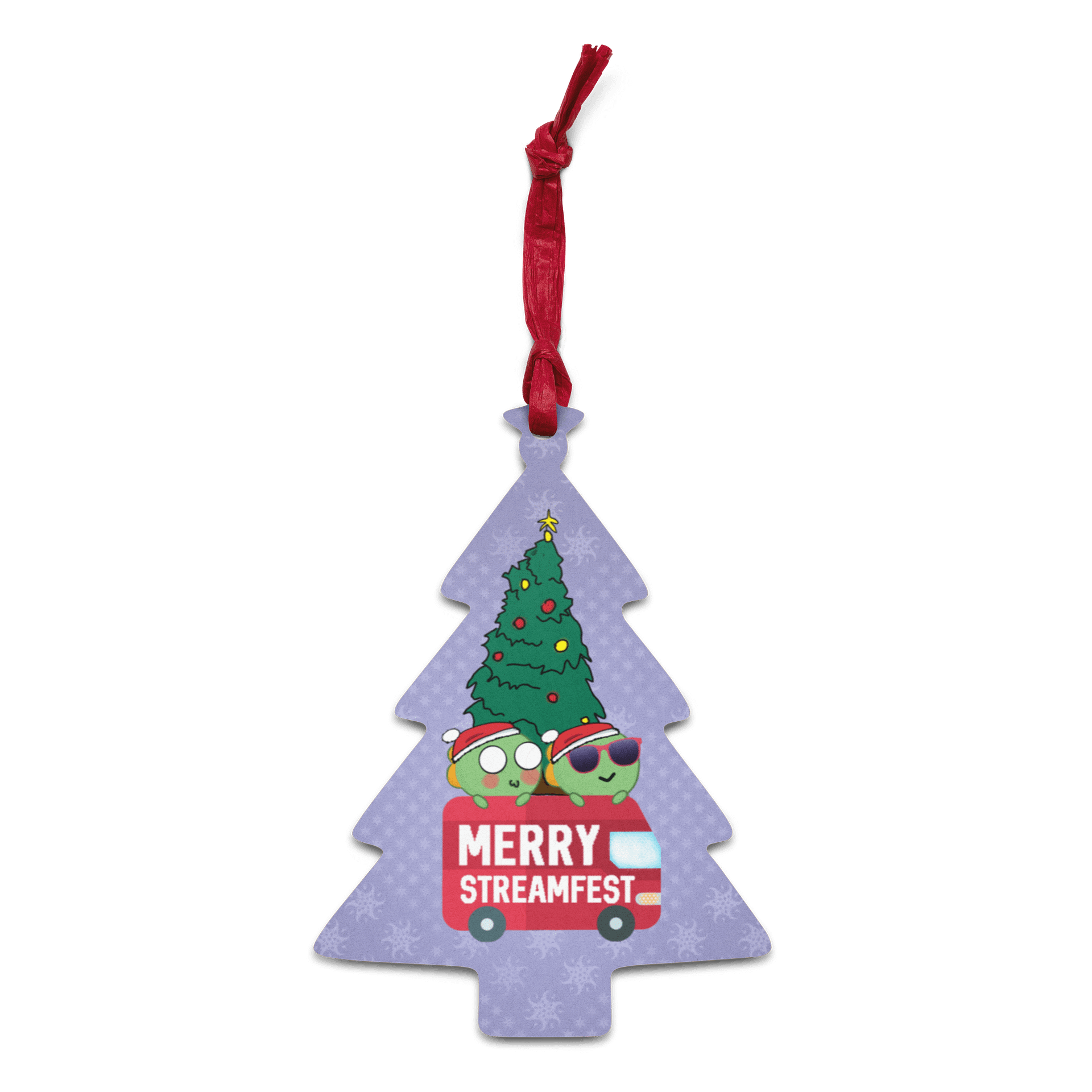 Merry Streamfest Wooden Ornament [Tree] product image (2)