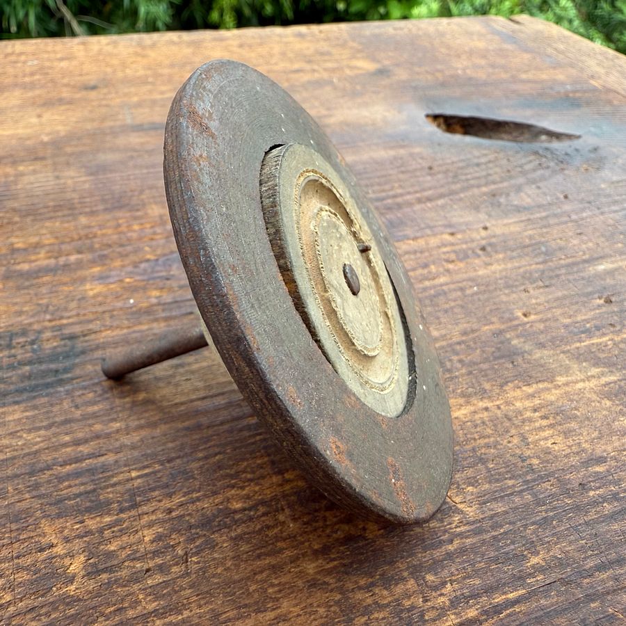 🎎 Antique Japanese Koma Spinning Top – Mid-Showa Period | Japan Antique Roadshow product image (1)