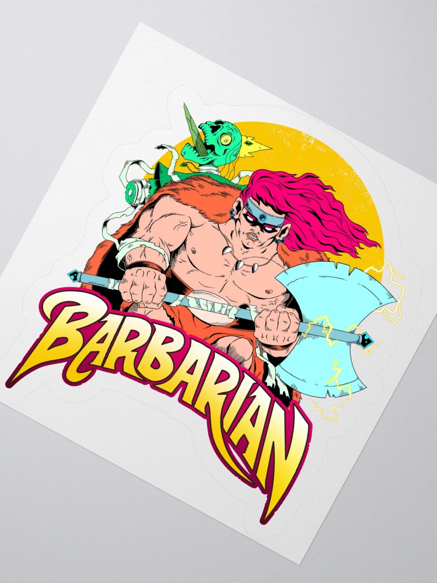 Dark Fantasy Barbarian - Sticker product image (5)