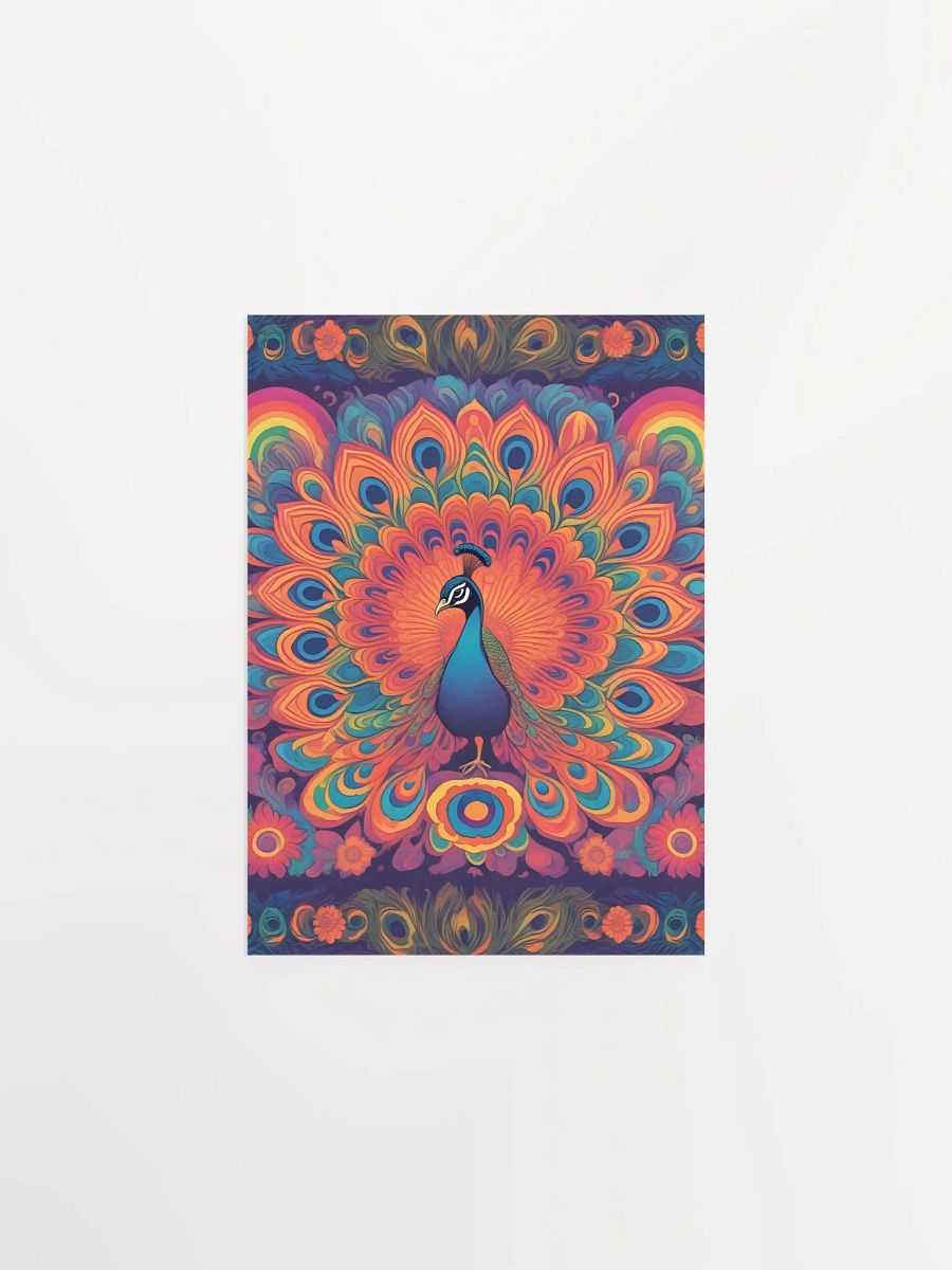 The Peacock | Enhanced Matte Paper Poster product image (2)