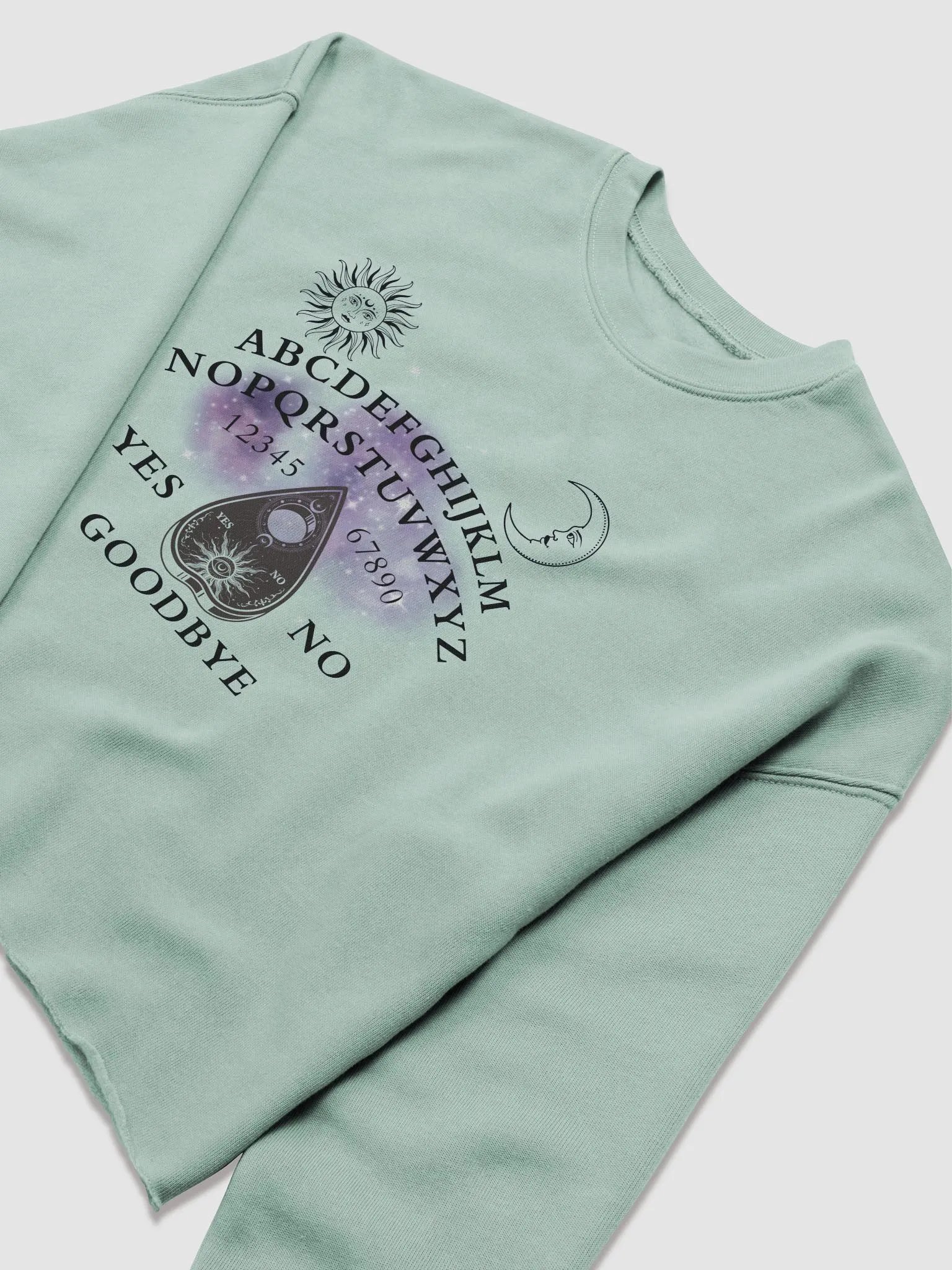 'Mystical Ouiji Board' Crop Sweatshirt product image (9)