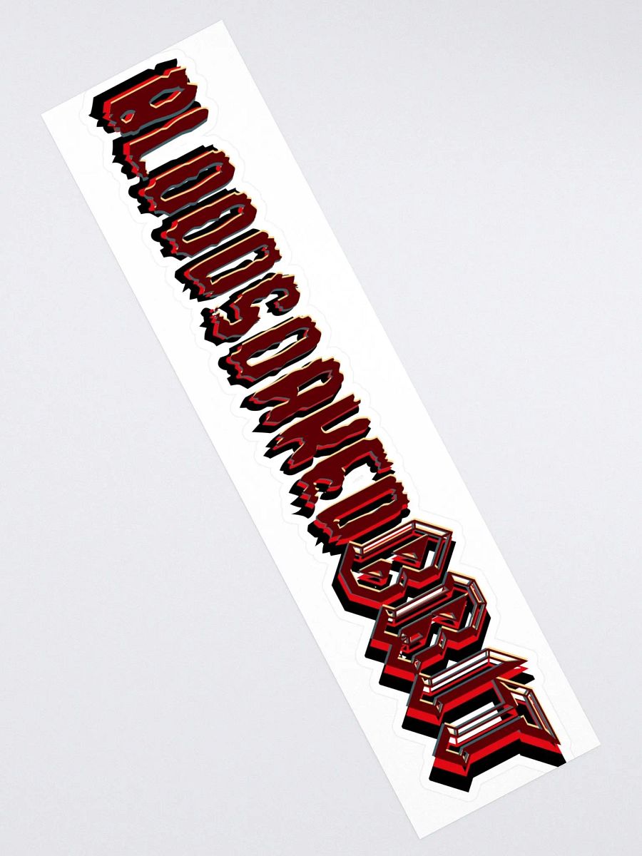 BloodSoakedBrit Vinyl Sticker 💥 product image (2)