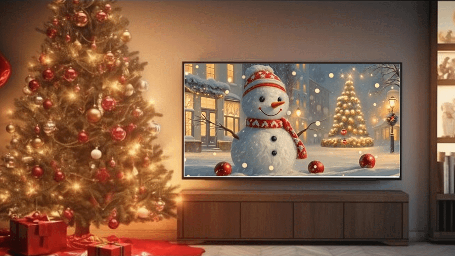 The Snowman’s Festive Wonderland Christmas in the Village - Frame TV IV product image (4)