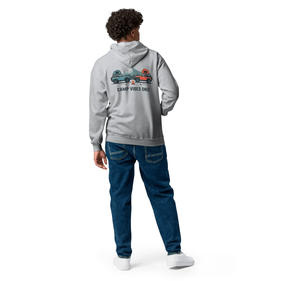 Camp Vibes Only Zip Hoodie product image (30)