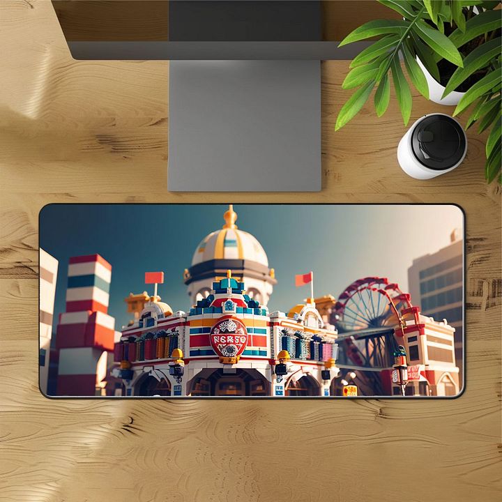 Colorful Carnival Desk Mat - 12