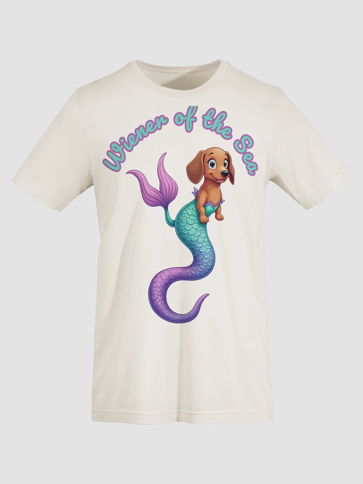 Wiener of the Sea – Mermaid Dachshund T-Shirt product image (13)
