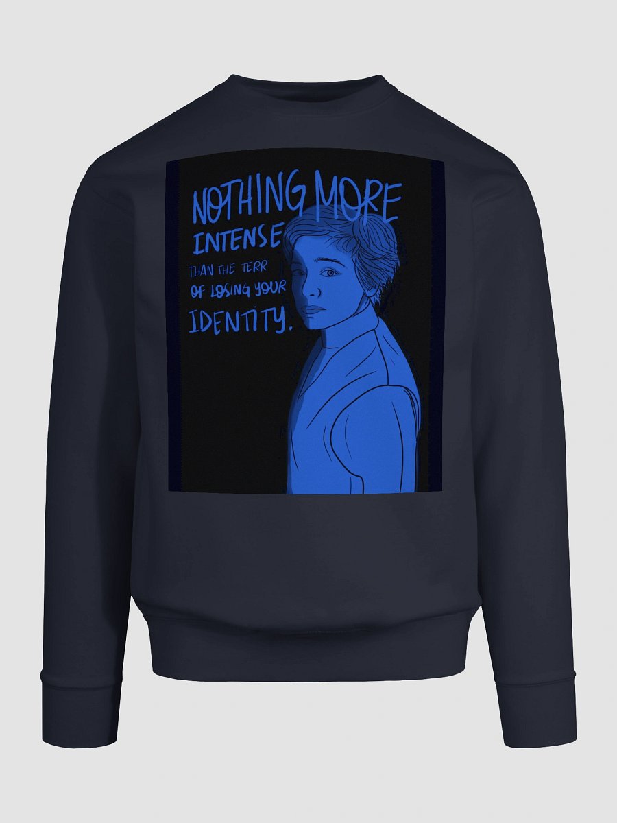 Identity Crisis Blue Illustration Premium Sweatshirt product image (91)