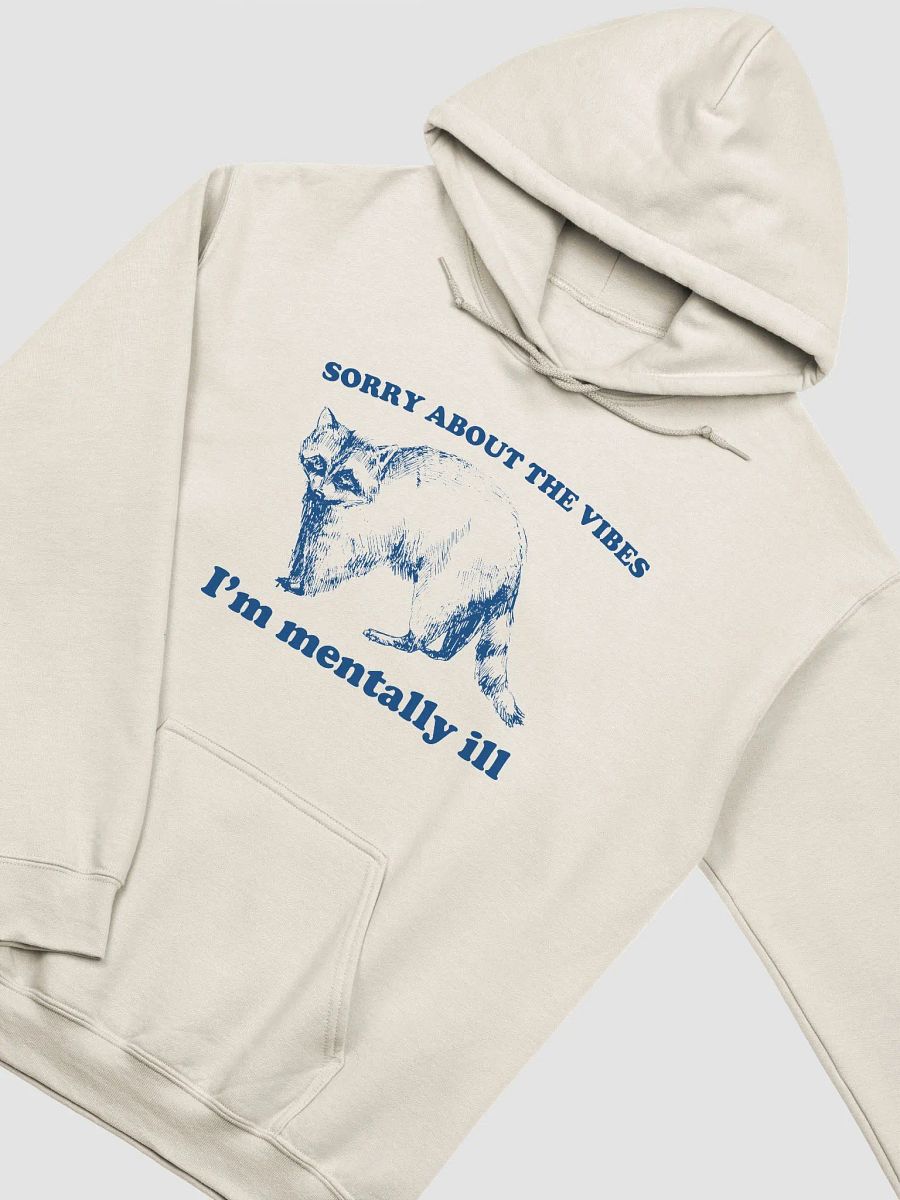 Sorry about the vibes Hoodie product image (2)