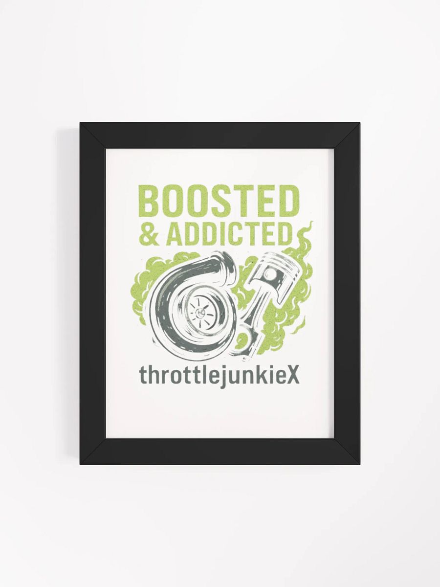 boosted & addicted Matte Art Print product image (43)