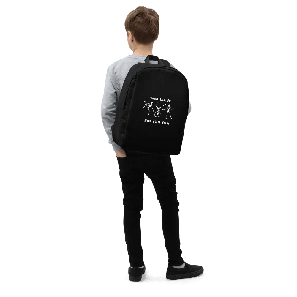 Playful Skeleton Dance All-Over Print Backpack product image (6)