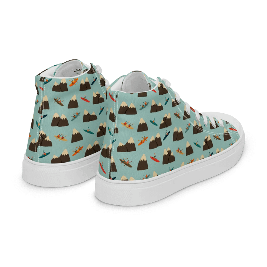 Paddling Peaks - Mens High Top Canvas Shoes product image (12)