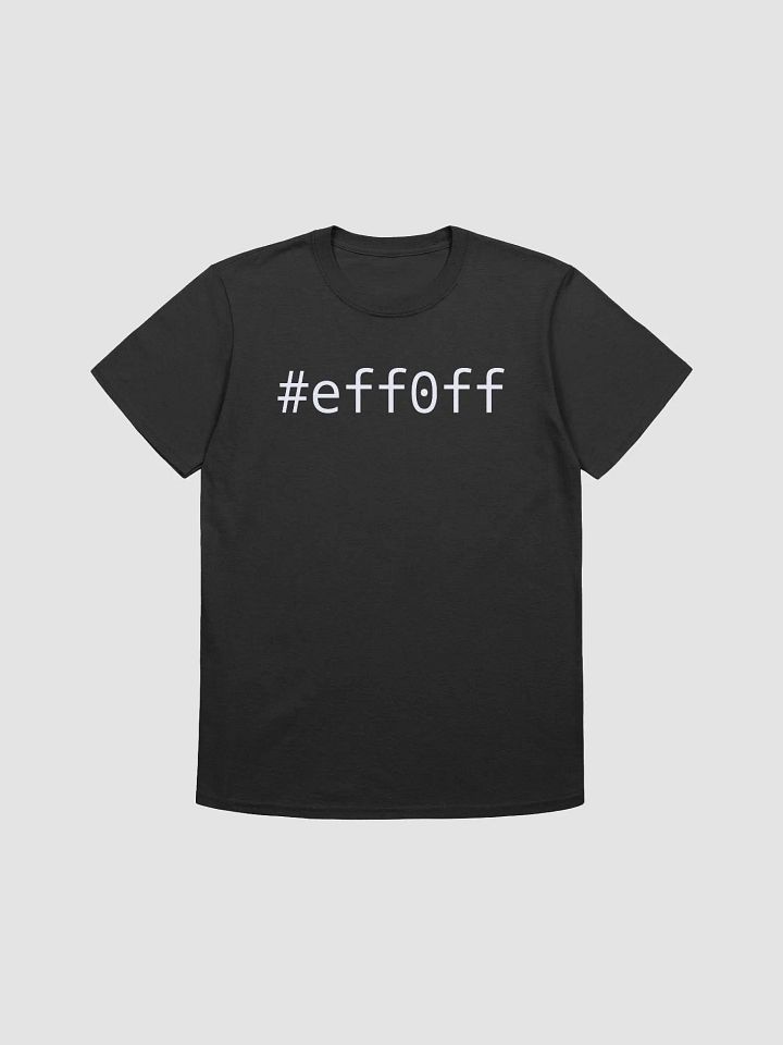RUDE HEX CODE - #eff0ff -text (Gildan Softstyle) product image (1)