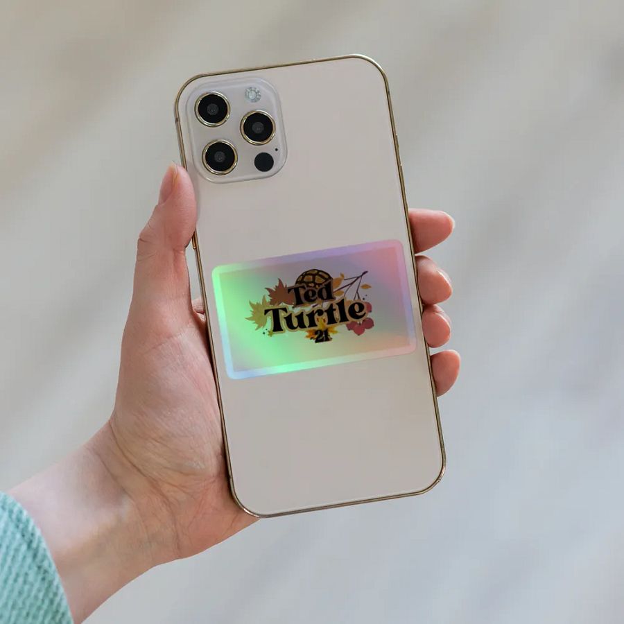 Official Ted Turtle Logo Sticker! product image (6)