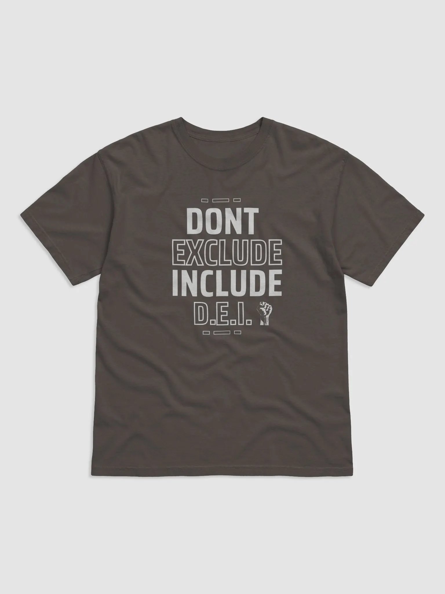 DON'T EXCLUDE INCLUDE D.E.I. - Limited Edition- Cotton Tee product image (1)