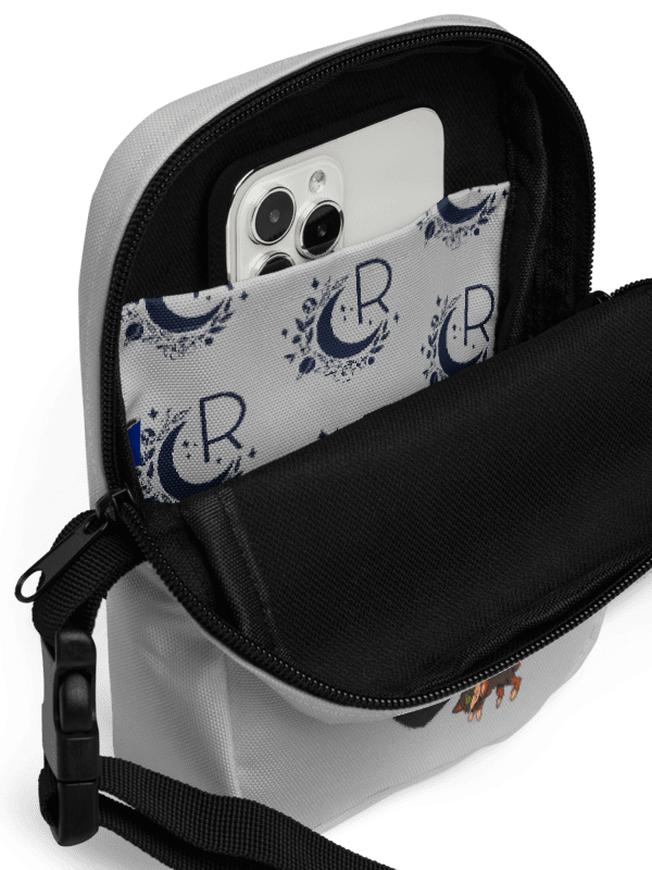 Yapper's Gate Crossbody Bag - Light Grey product image (3)
