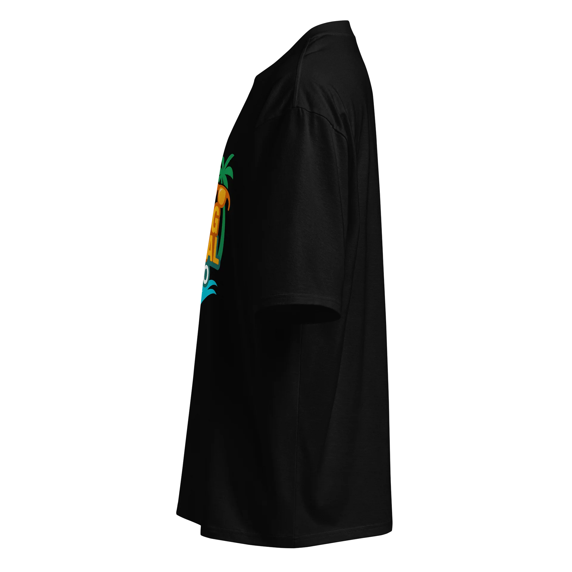 Tropical Gaming Central Oversized Tee product image (2)