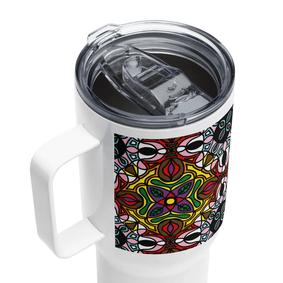 Progress Pride Abstract - Travel Mug product image (4)