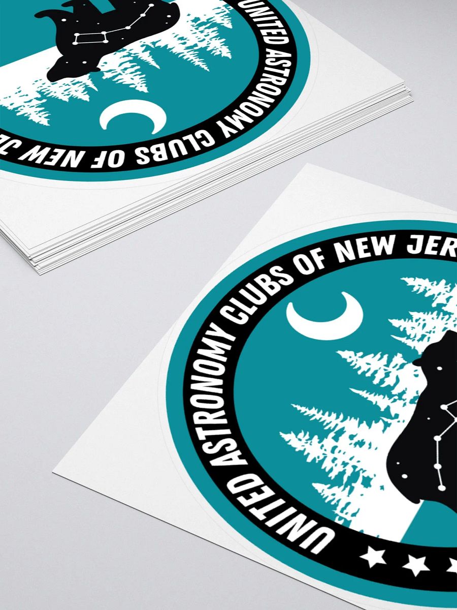 Round Sticker - Bear and Moon product image (10)