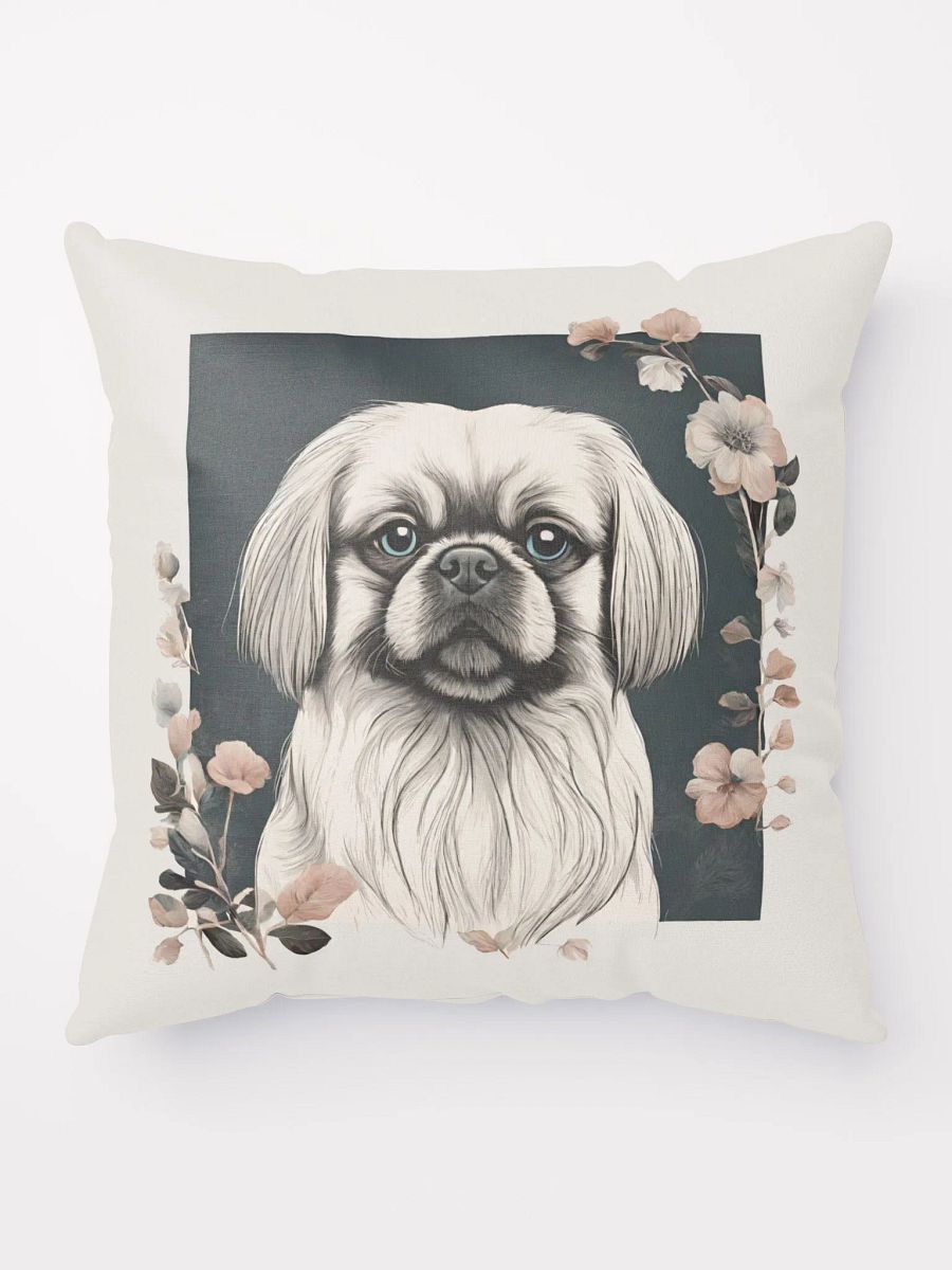 Floral Pekingese Pillow product image (1)