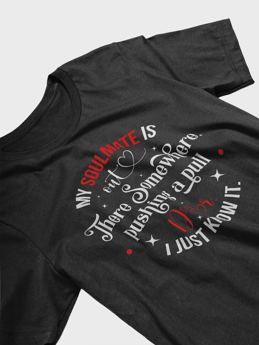 My Soulmate is Out There Pushing a Pull Door Tee product image (3)