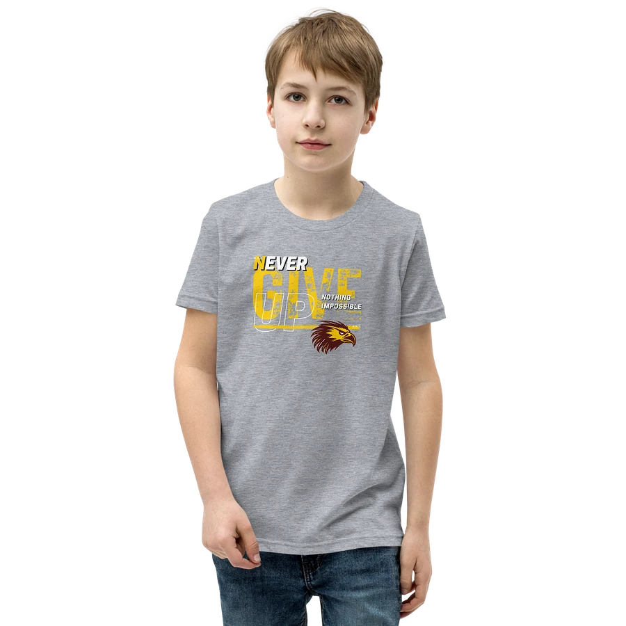 Louisville Firehawks Kids Never Give Up Tee product image (13)