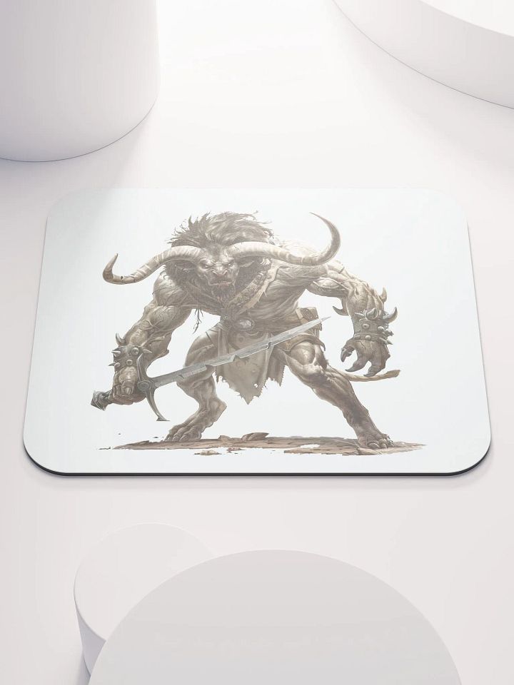 The Minotaur Mouse Pad product image (1)