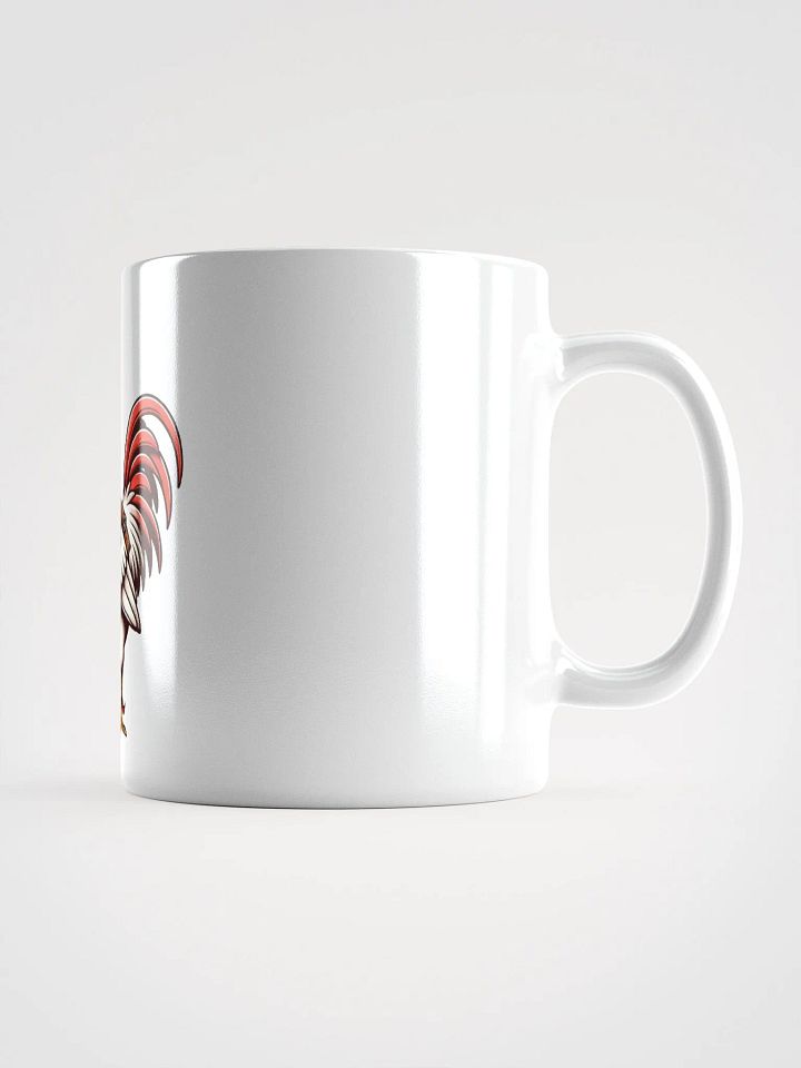 White Rusty Rooster Coffee Mug! product image (2)