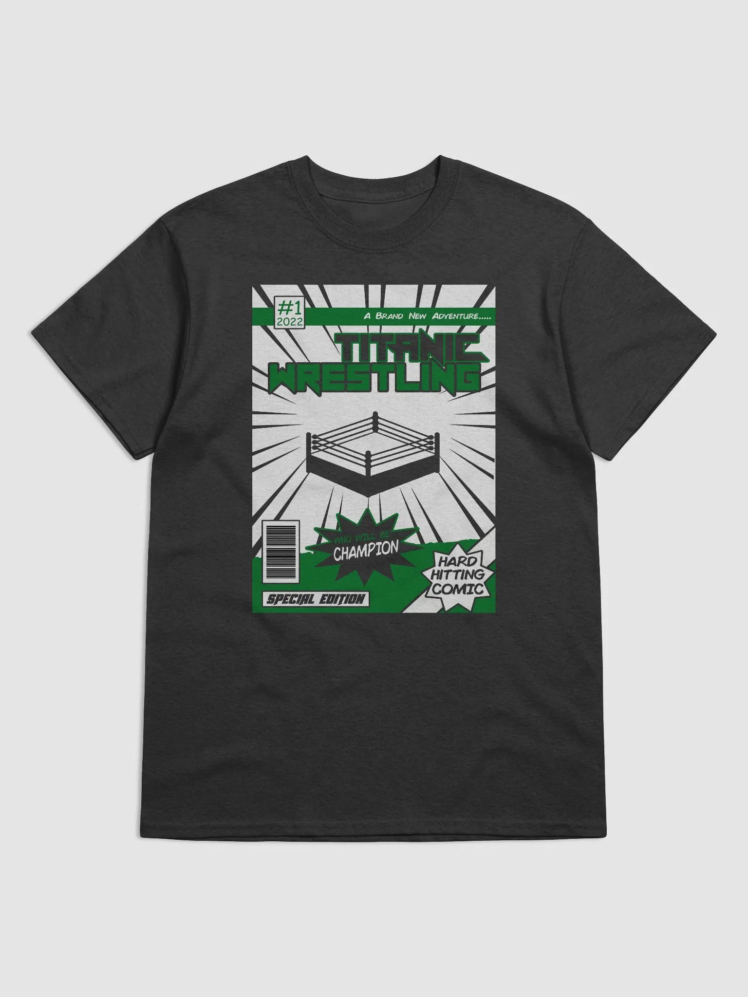 Comic Book Tee - BLACK product image (1)