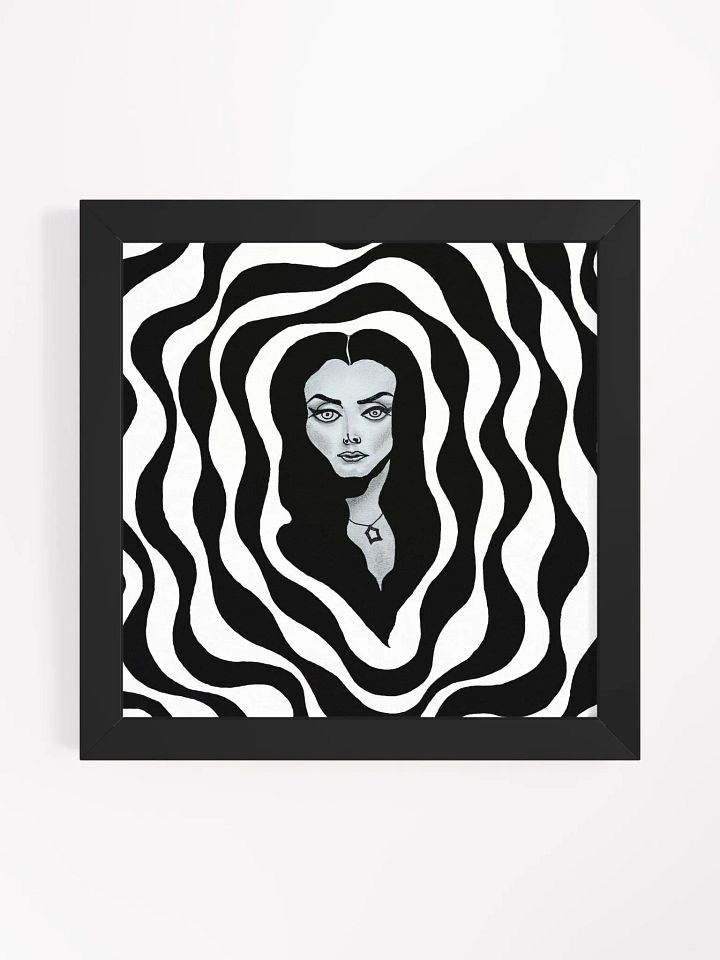 Morticia Addams framed print product image (1)