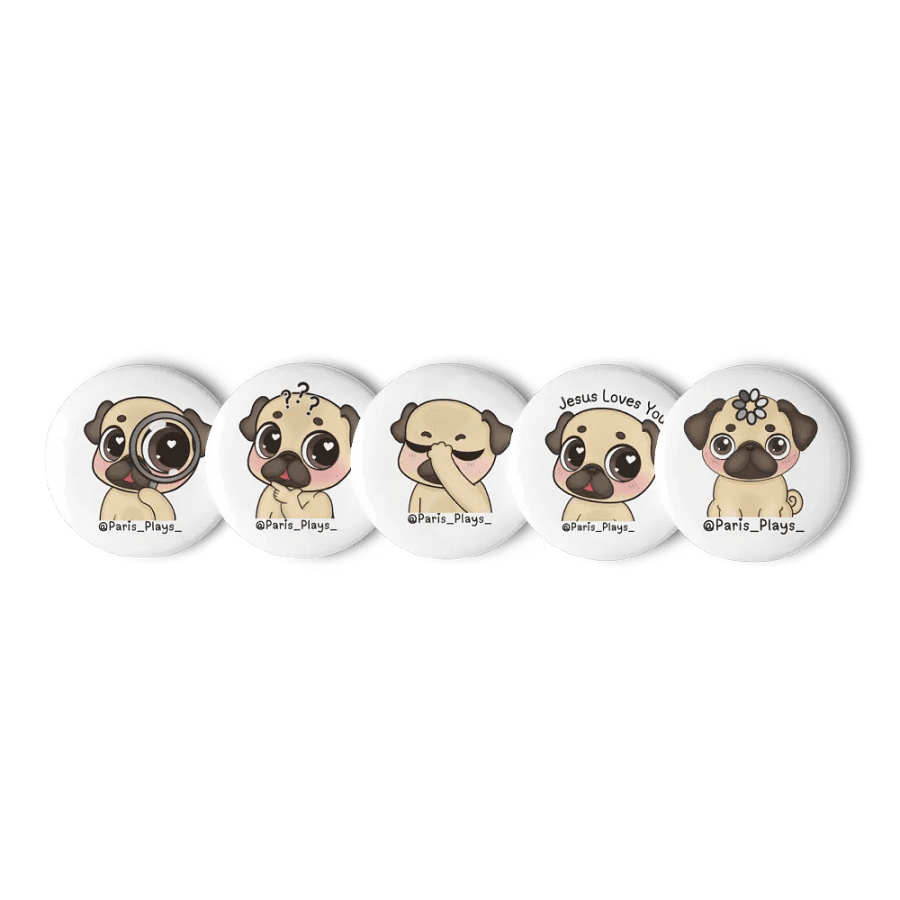 Pug Buttons product image (5)