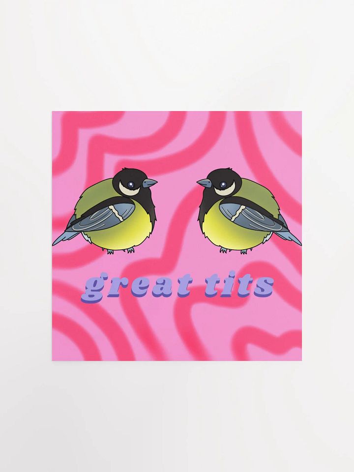 Trippy Great Birds Poster product image (1)