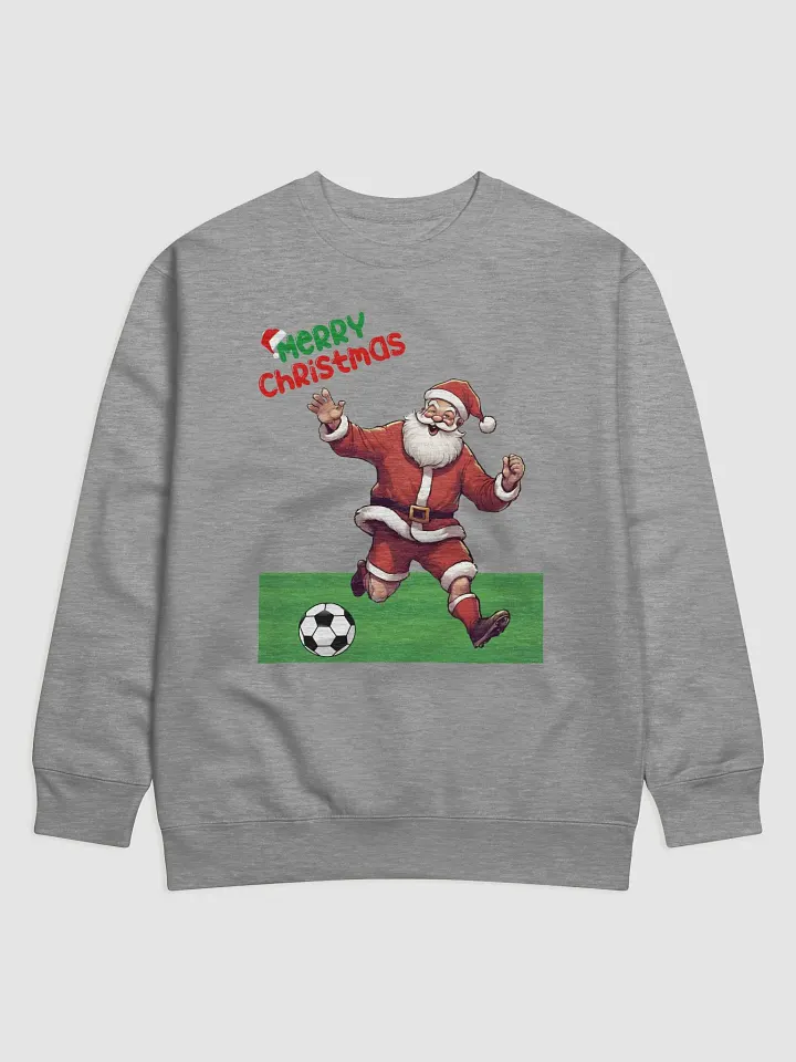FootBalling (Soccer) Santa Christmas Sweatshirt product image (2)
