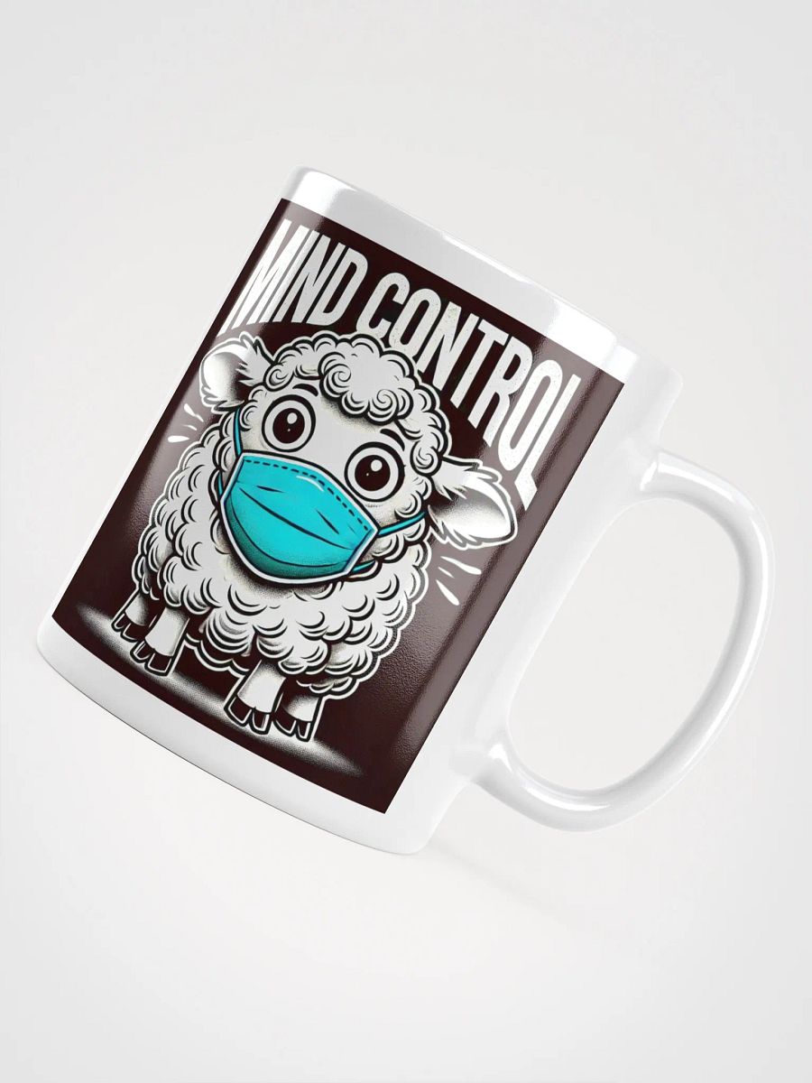 MASKED SHEEP - MIND CONTROL MUG WT product image (4)