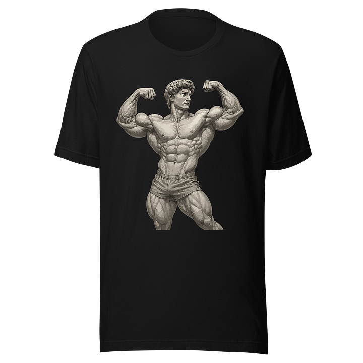 Muscle Flex Statue Graphic Tee product image (1)