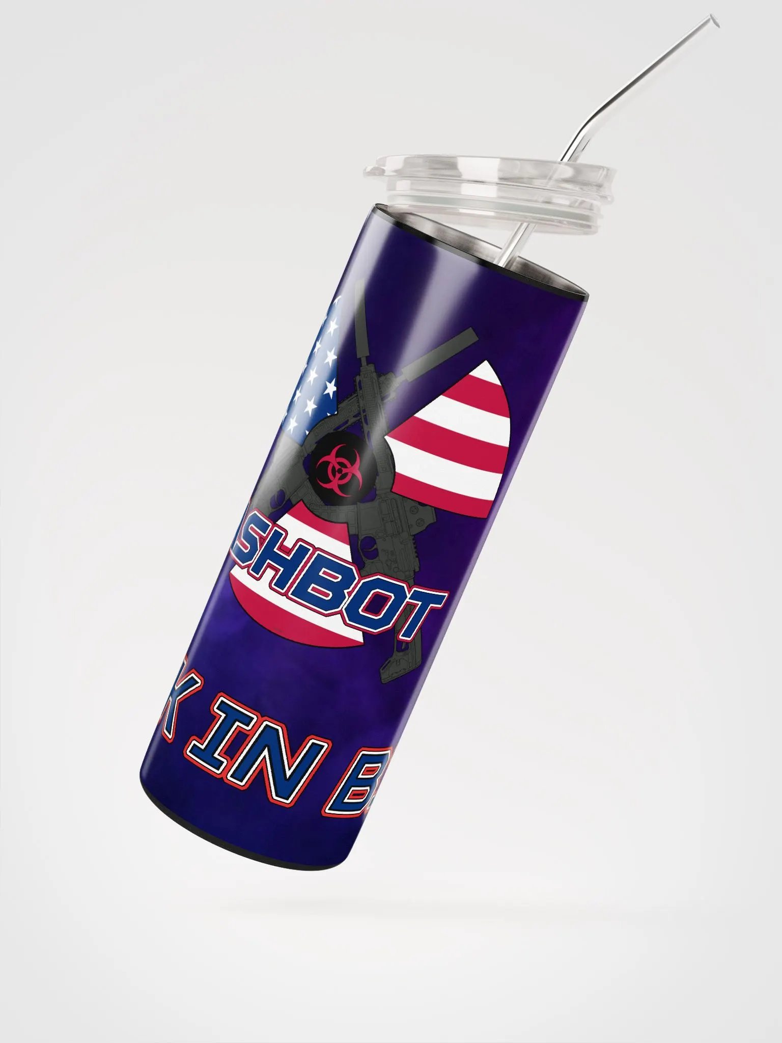 RWB Crossed Rifle LOGO 20oz TUMBLER product image (4)
