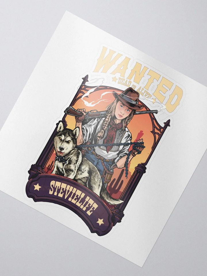 Sticker WANTED product image (2)