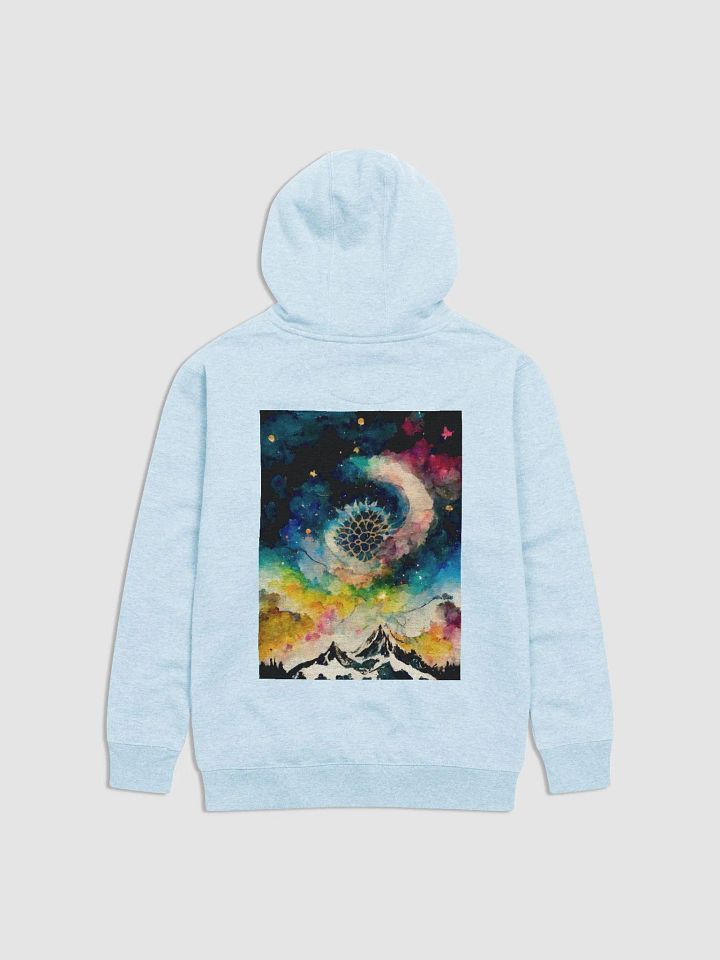 image on front and back, so cool looking, Cozy Cotton Haven Hoodie product image (2)