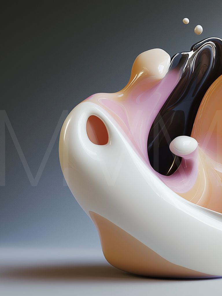 Abstract 3D Art Sculpture Series #1 product image (6)