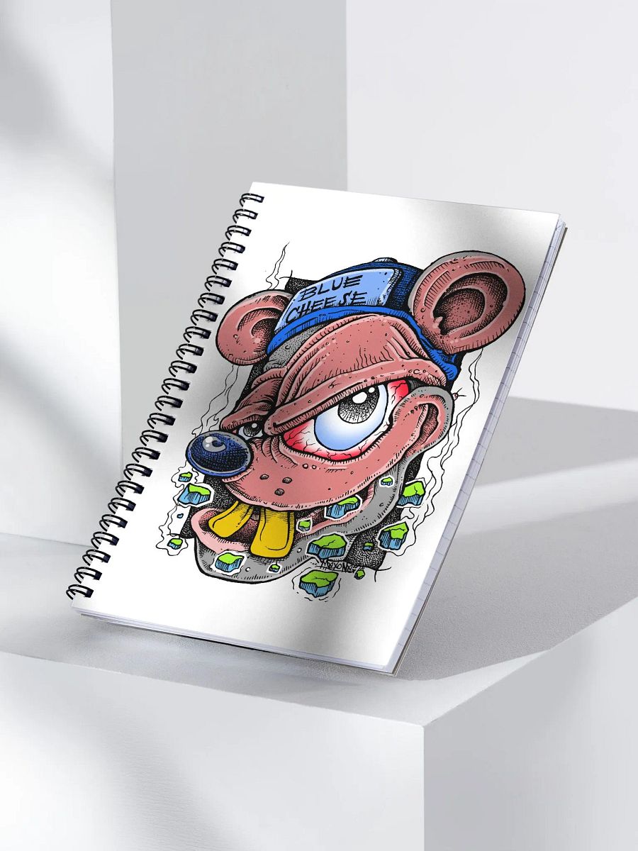 BlueCheese Spiral Notebook product image (3)