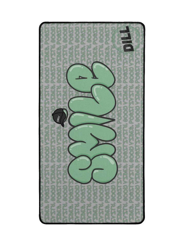 Dill's Smile Line Desk Mat 15.5" x 31.5" product image (2)