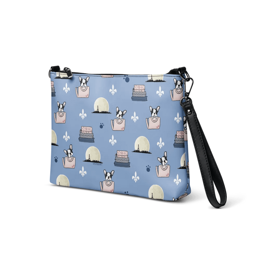 Whimsical Frenchie Wanderlust Crossbody Bag product image (4)
