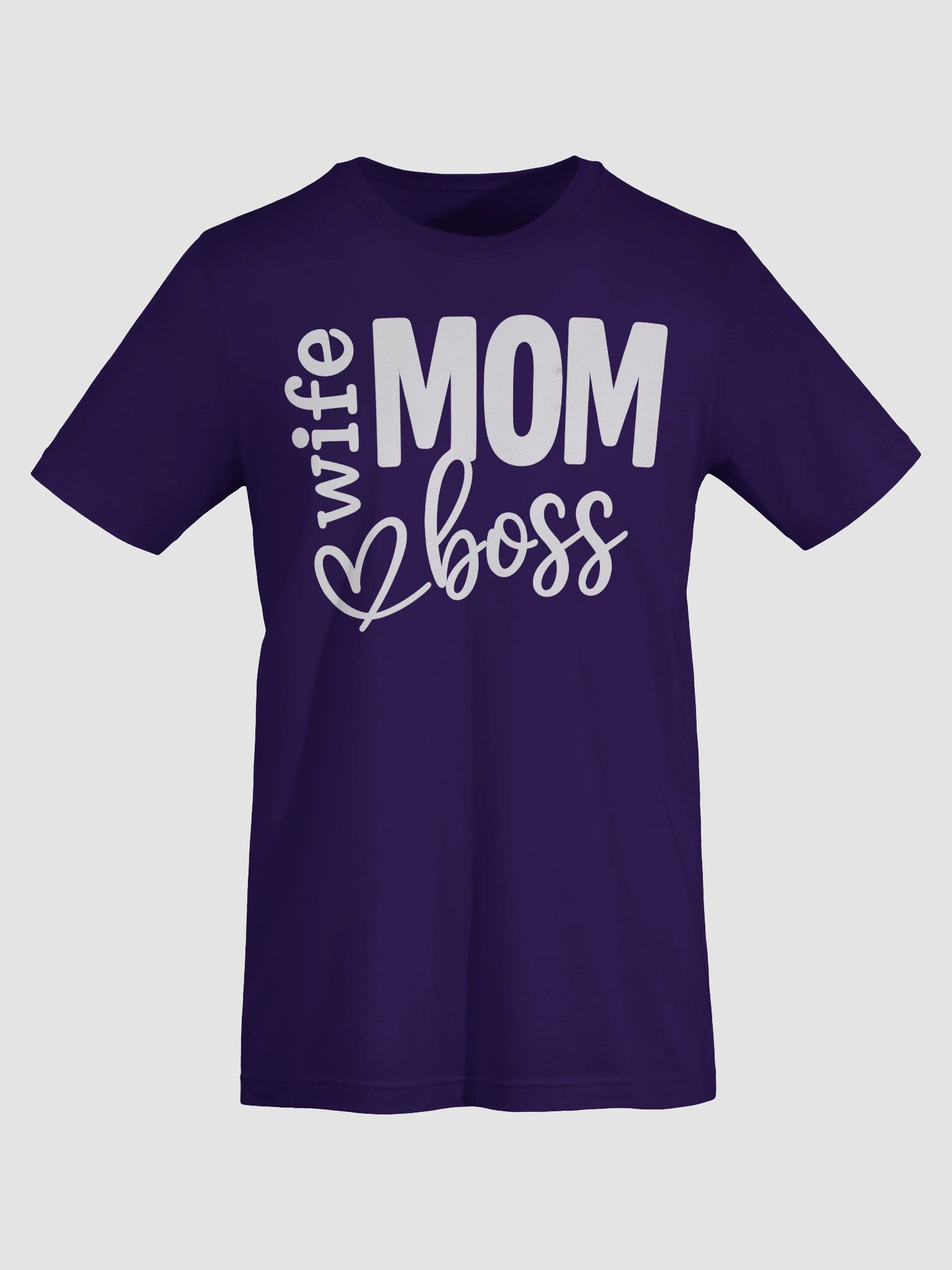 Wife Mom Boss T-Shirt | Empowering Gift for Moms | Bold Typography Graphic Tee | Mother’s Day Shirt product image (75)
