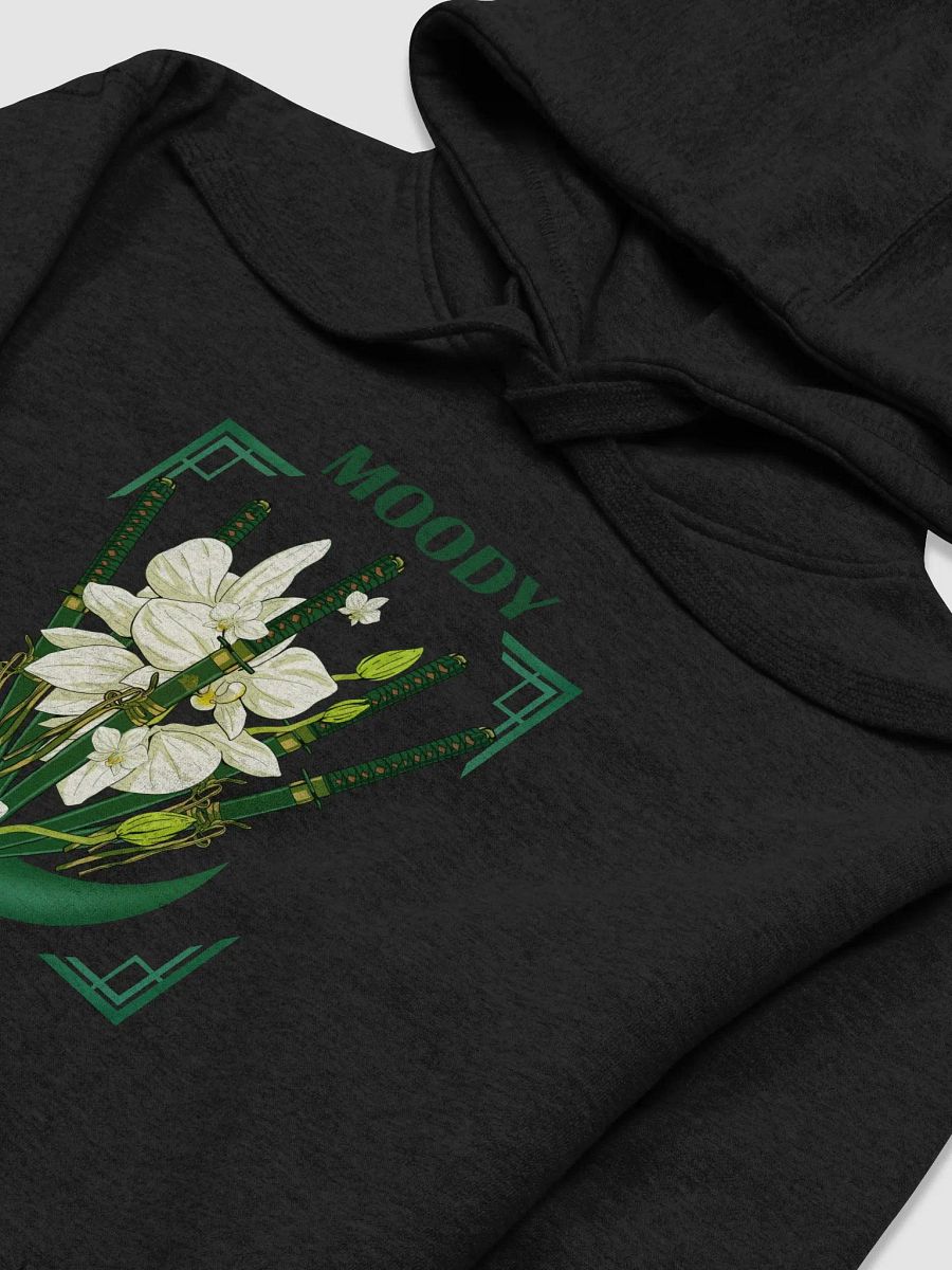 Green Japanese Katana & Orchids Unisex Hoodie product image (3)