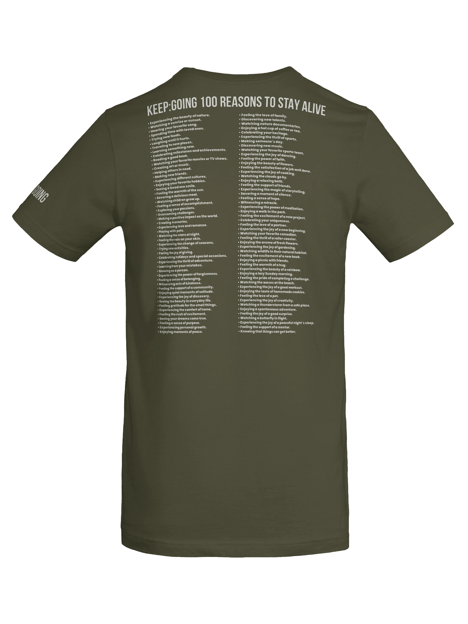 Keep Going Unisex T-Shirt product image (7)