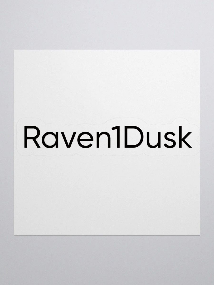Raven1Dusk Sticker product image (2)
