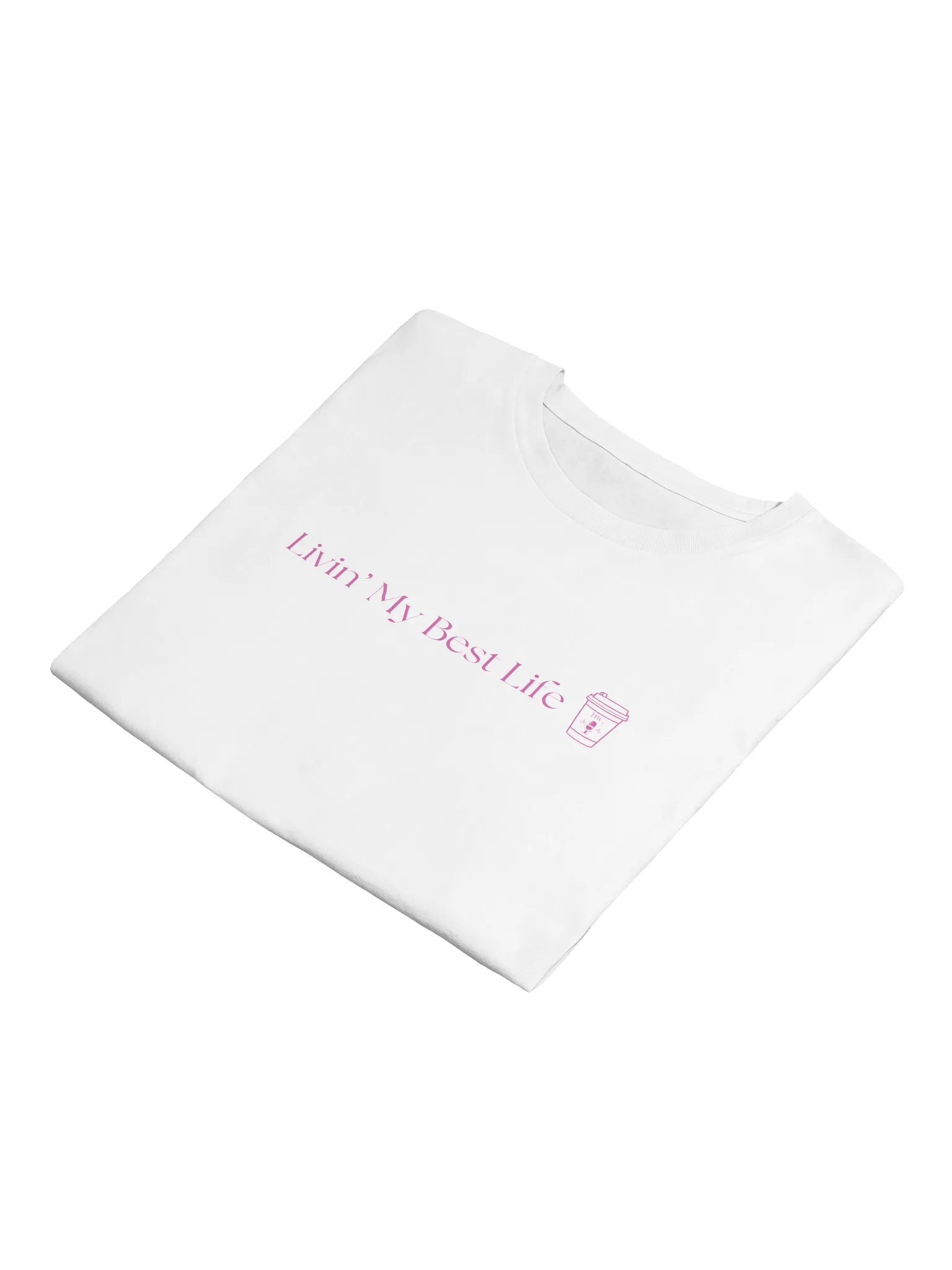 Livin' My Best Life Cropped Tee product image (8)