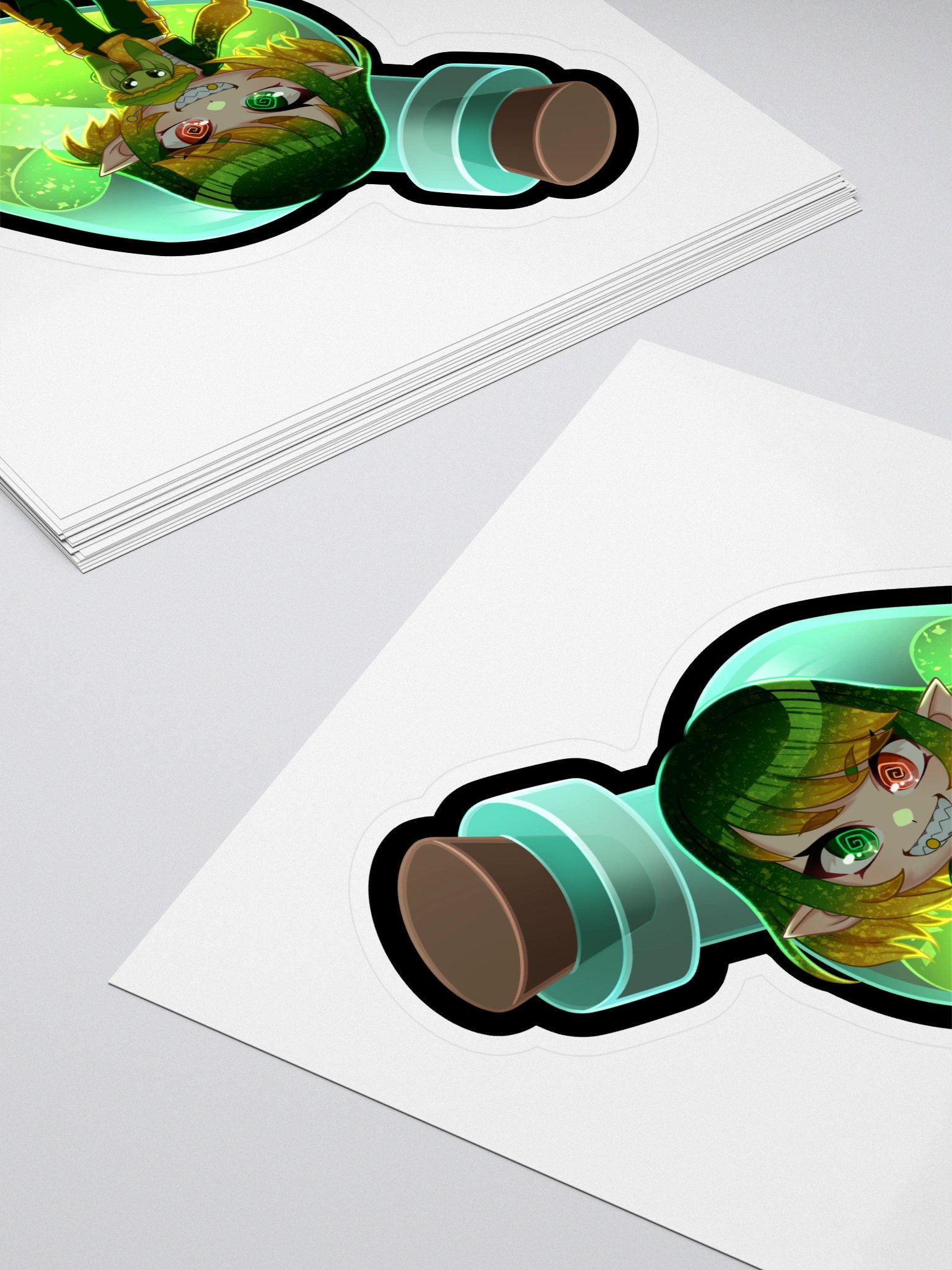 Aria And Potion Kisscut Sticker product image (4)