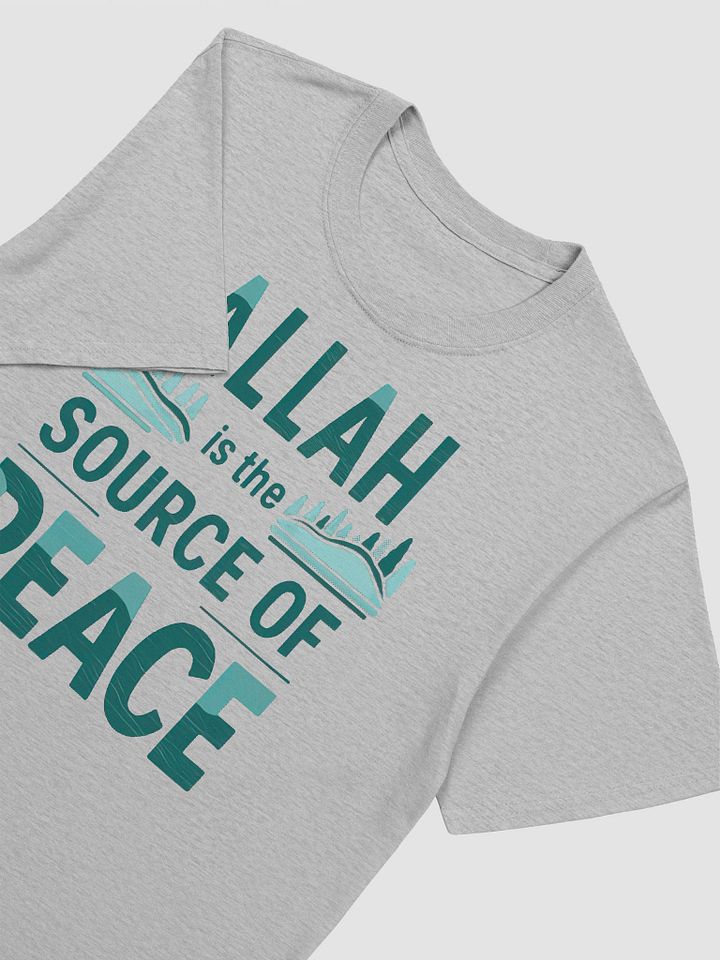 Allah is the Source of Peace Unisex T-Shirt product image (2)