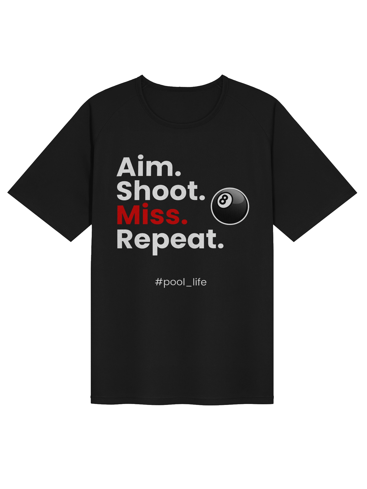 8-ball Pool Life (Sports Jersey - Black) product image (1)